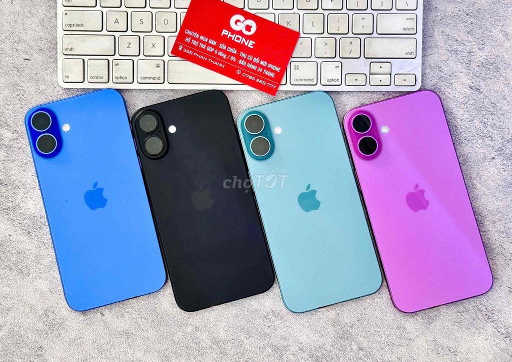 iPhone 16PL lock 128GB Nhiều màu. Mua bán Điện thoại tại Quận Thanh Khê Đà Nẵng được đăng bởi Gophone hình 1