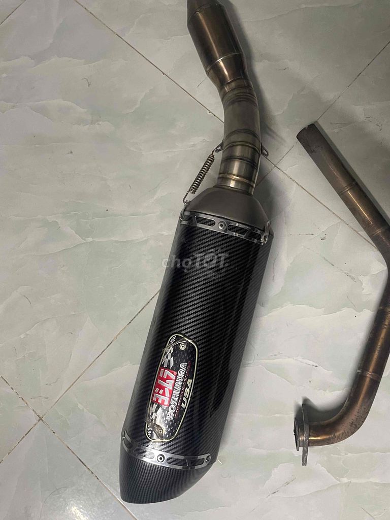 Pô xe máy Yoshimura Carbon Đen. Mua bán Phụ tùng xe tại Huyện Trảng Bom Đồng Nai được đăng bởi Trọng Tuấn Nguyễn hình 1