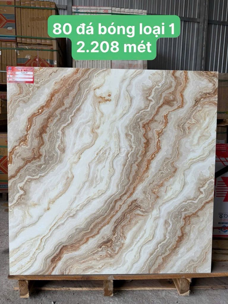 Gạch lát nền 80x80 Đá bóng Loại 1. Mua bán Nội thất, đồ gia dụng khác tại Huyện Châu Thành Hậu Giang được đăng bởi LÊ LOAN hình 1
