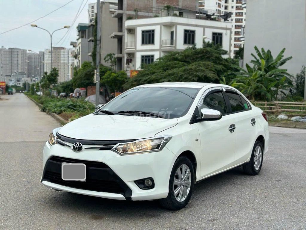 Toyota Vios 2016 số sàn màu trắng. Mua bán Ô tô tại Quận Gò Vấp Tp Hồ Chí Minh được đăng bởi Xuân Trường hình 2
