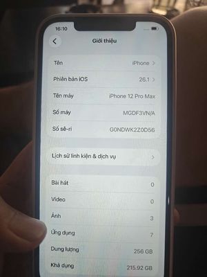 Apple iPhone 12 Pro Max 256GB Xanh