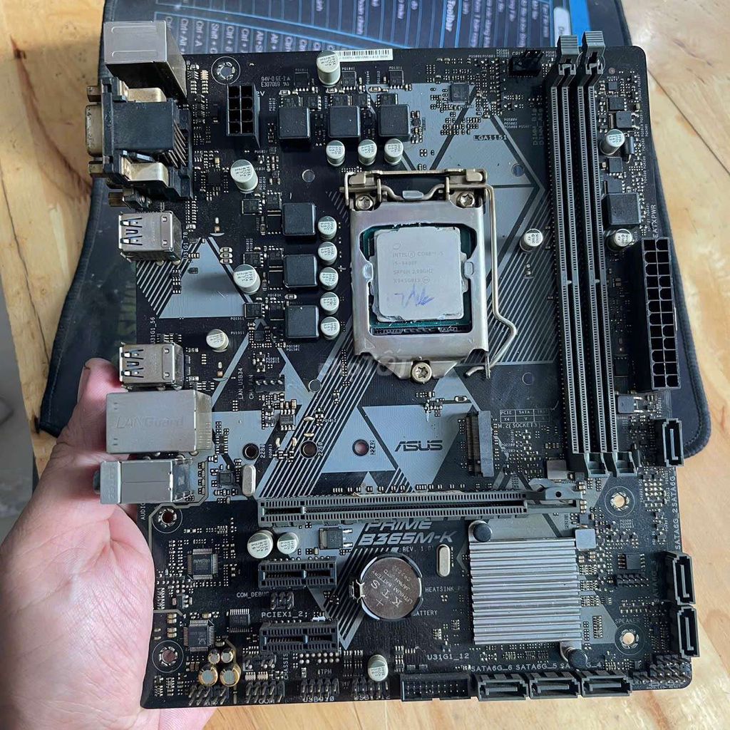 Bo mạch chủ ASUS PRIME B365M-K. Mua bán Linh kiện (RAM, Card...) tại Thành phố Biên Hòa Đồng Nai được đăng bởi chi kiet pc hình 1