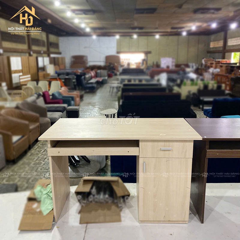 Bàn Văn Phòng Gỗ Công Nghiệp Mới 99%. Mua bán Đồ dùng văn phòng tại Huyện Củ Chi Tp Hồ Chí Minh được đăng bởi Nội thất Hải Đăng hình 1