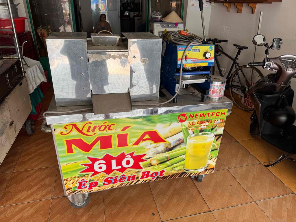 Máy ép mía Newtech Bạc Thép không gỉ. Mua bán Đồ chuyên dụng, Giống nuôi trồng tại Quận Tân Phú Tp Hồ Chí Minh được đăng bởi Huy Nguyễn hình 1