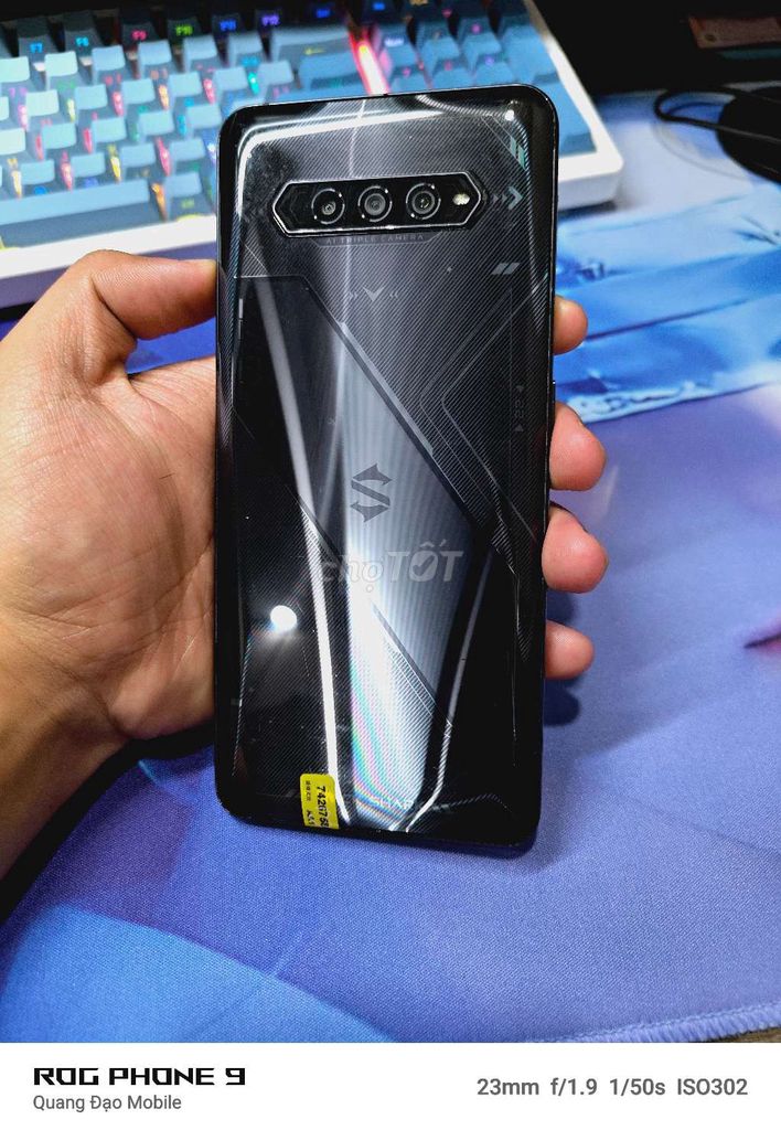 Black Shark 5Rs 12-256, imei (28749). Mua bán Điện thoại tại Quận Hà Đông Hà Nội được đăng bởi Đạo Nguyễn hình 1