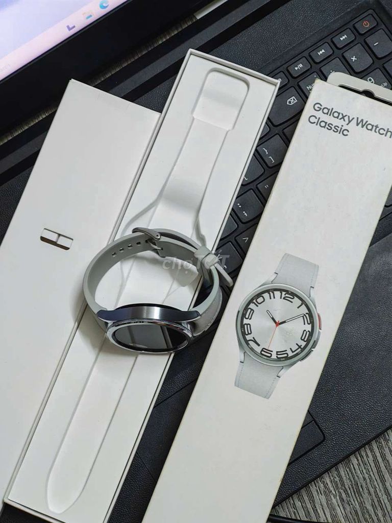 Samsung Galaxy Watch 6 Classic 47mm Xám. Mua bán Thiết bị đeo thông minh tại Quận Bình Tân Tp Hồ Chí Minh được đăng bởi Phú Nguyên hình 1