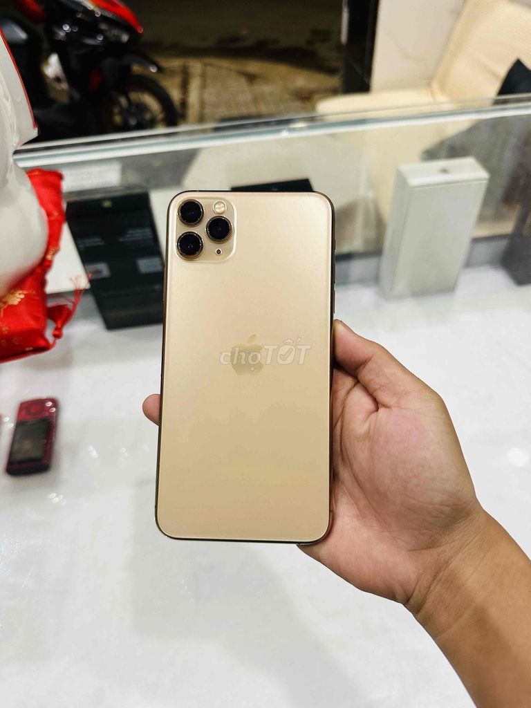 Apple iPhone 11 Pro Max 64GB Vàng Đã qua sử dụng. Mua bán Điện thoại tại Thị xã Phú Mỹ Bà Rịa - Vũng Tàu được đăng bởi Bi Táo hình 1