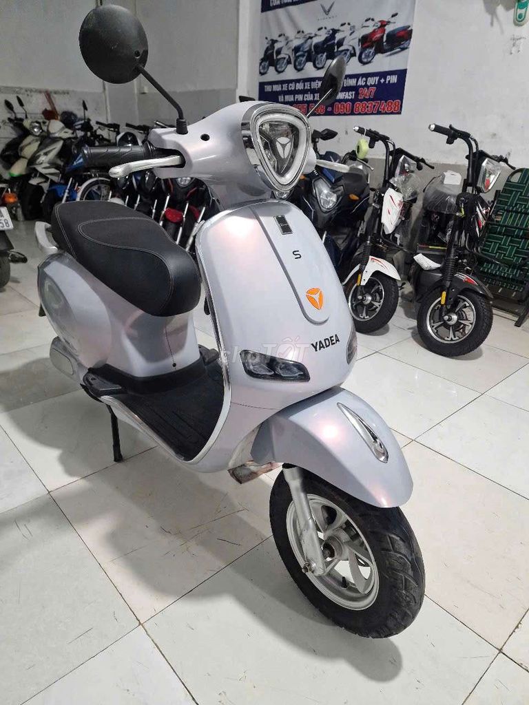 Xe máy điện YADEA OdoraS Xám. Mua bán Xe điện tại Quận 12 Tp Hồ Chí Minh được đăng bởi Xe Điện Kim Thảo hình 2