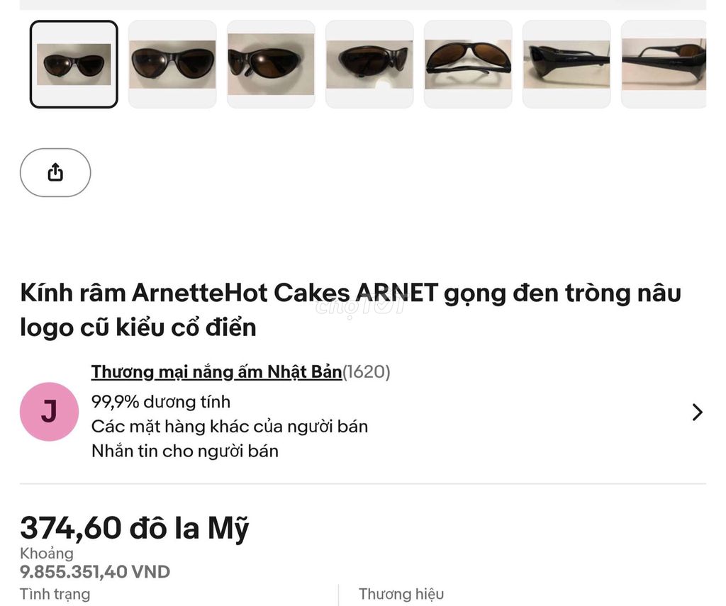 Kính thể thao Mỹ Nâu . Mua bán Phụ kiện thời trang khác tại Quận Bình Thạnh Tp Hồ Chí Minh được đăng bởi Hoàng Anh hình 1
