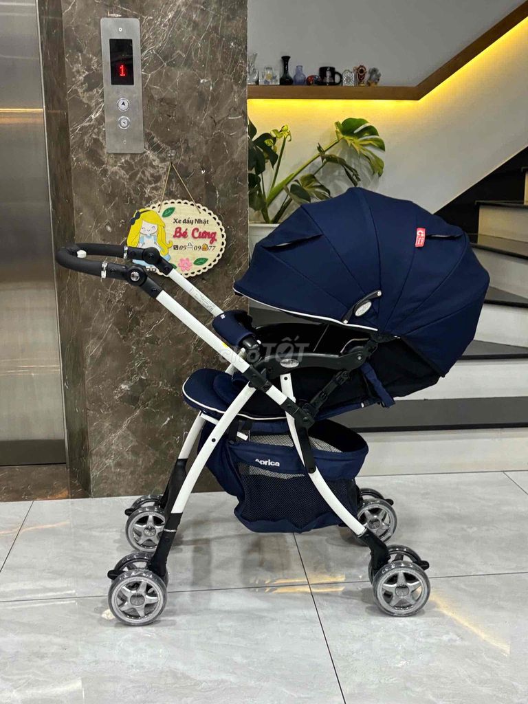 Xe đẩy Aprica Luxuna Bitte Xanh navy 4cas. Mua bán Mẹ và bé tại Thành phố Thủ Đức Tp Hồ Chí Minh được đăng bởi Nguyễn hoàng ngọc uyên hình 1