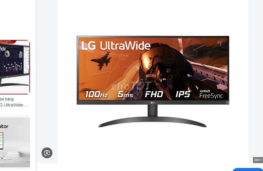 Màn hình LG UltraWide 29WQ500-B 29" IPS WFHD 100Hz