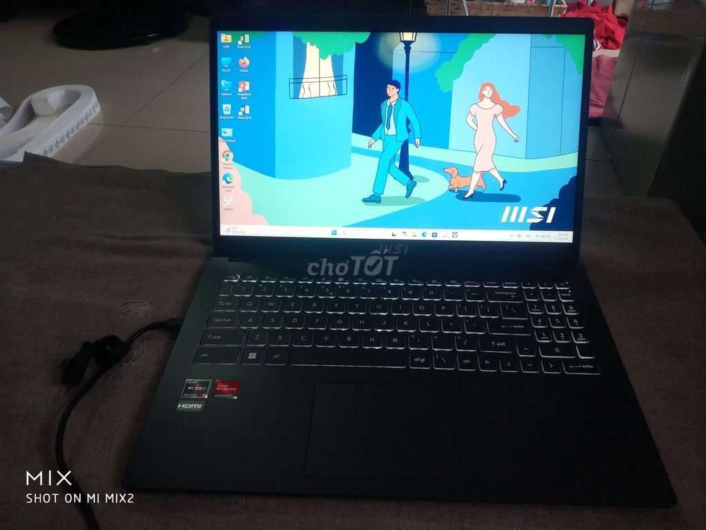 MSI Modern 15 R5 7530u/16G/15.6in FHD IPS/₫èn phím. Mua bán Laptop tại Quận 6 Tp Hồ Chí Minh được đăng bởi HoneyZ hình 1