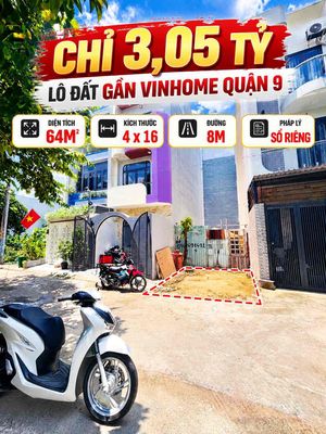 Plot of land 64 m² · Đường Phước Thiện