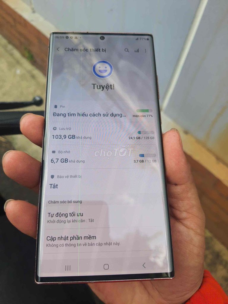 Samsung Galaxy Note 20 Ultra 128GB Đồng 12GB. Mua bán Điện thoại tại Thành phố Dĩ An Bình Dương được đăng bởi đổng khánh linh hình 1
