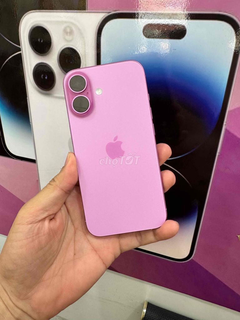 iPhone 16 Thường 128GB Hồng. Mua bán Điện thoại tại Quận Bình Thạnh Tp Hồ Chí Minh được đăng bởi Phát Tài Mobile  hình 1