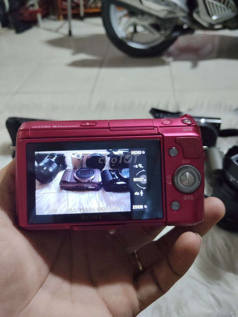 Máy ảnh Sony NEX-F3 hồng 18-55mm. Mua bán Máy ảnh, Máy quay tại Thành phố Thuận An Bình Dương được đăng bởi Nguyễn Thanh Tuấn hình 1