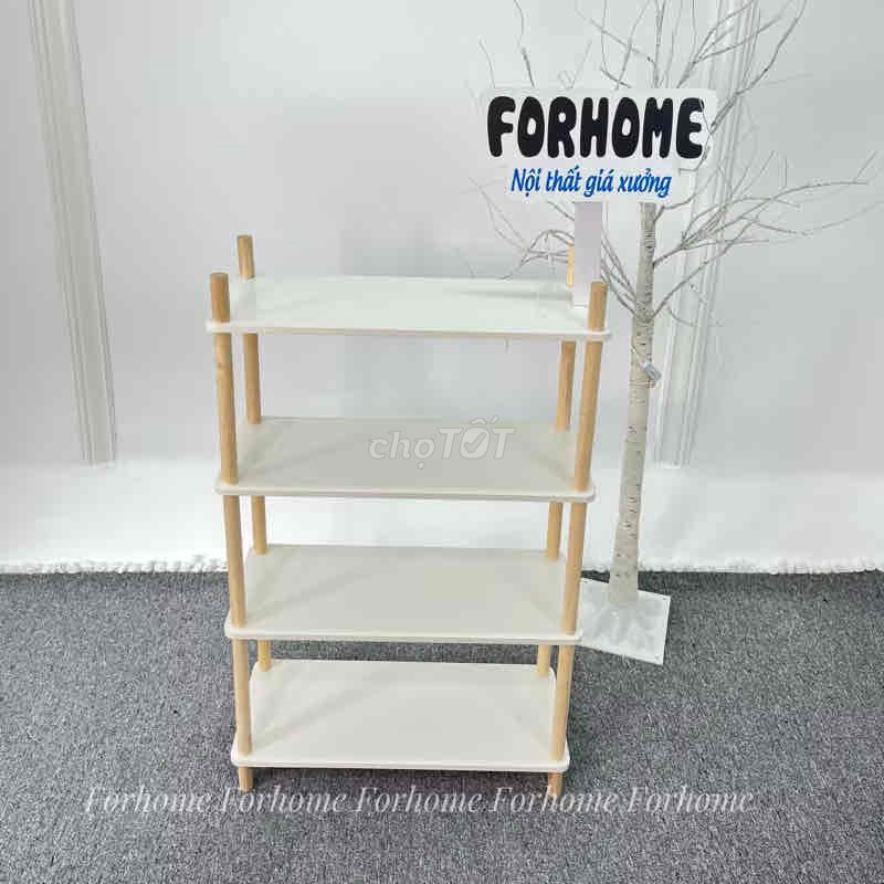 Kệ sách FORHOME Gỗ Trắng 4 tầng CŨ. Mua bán Tủ, kệ gia đình tại Quận Gò Vấp Tp Hồ Chí Minh được đăng bởi Kiều Liên hình 1