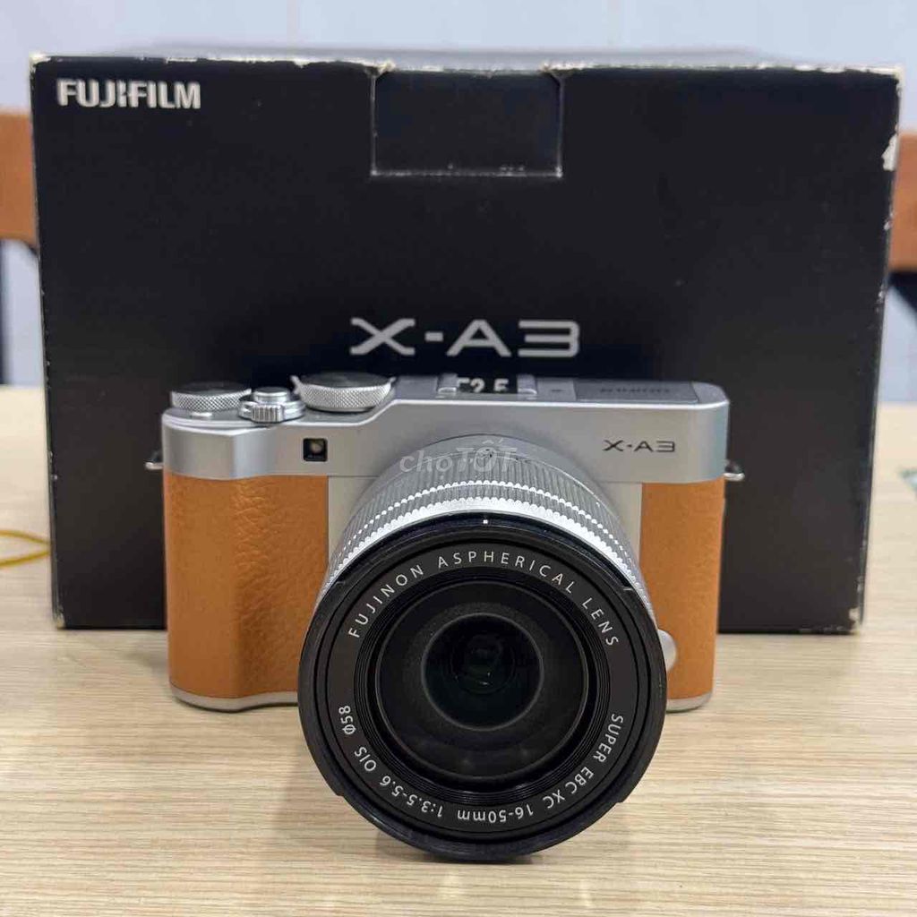 Máy ảnh Fujifilm X-A3 Nâu kèm ống kính 16-50mm. Mua bán Máy ảnh, Máy quay tại Quận 5 Tp Hồ Chí Minh được đăng bởi Phan Thế Phong  hình 1