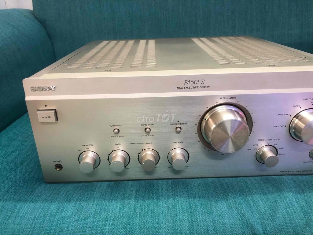 Amply Sony FA-50ES Bạc Nguyên bản. Mua bán Tivi, Âm thanh tại Quận 11 Tp Hồ Chí Minh được đăng bởi Chau Nt hình 1