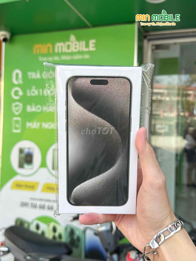 iPhone 15 Pro Max VN/A New Fullbox, Tự nhiên titan