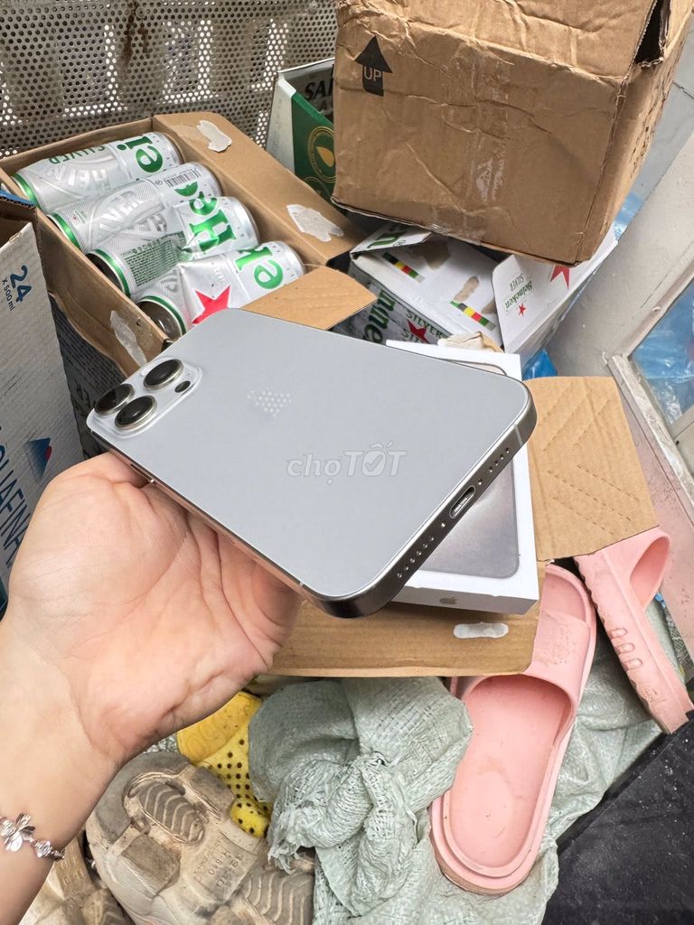 Apple iPhone 15 Pro Max 256GB Xám Đã sử dụng. Mua bán Điện thoại tại Quận 1 Tp Hồ Chí Minh được đăng bởi Hội Đồ Điện Tử hình 1