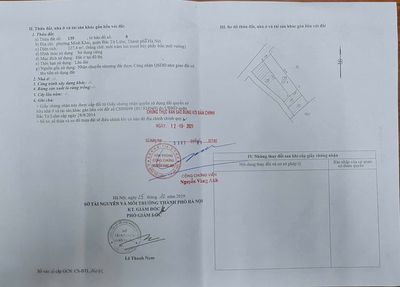 Land in Bắc Từ Liêm