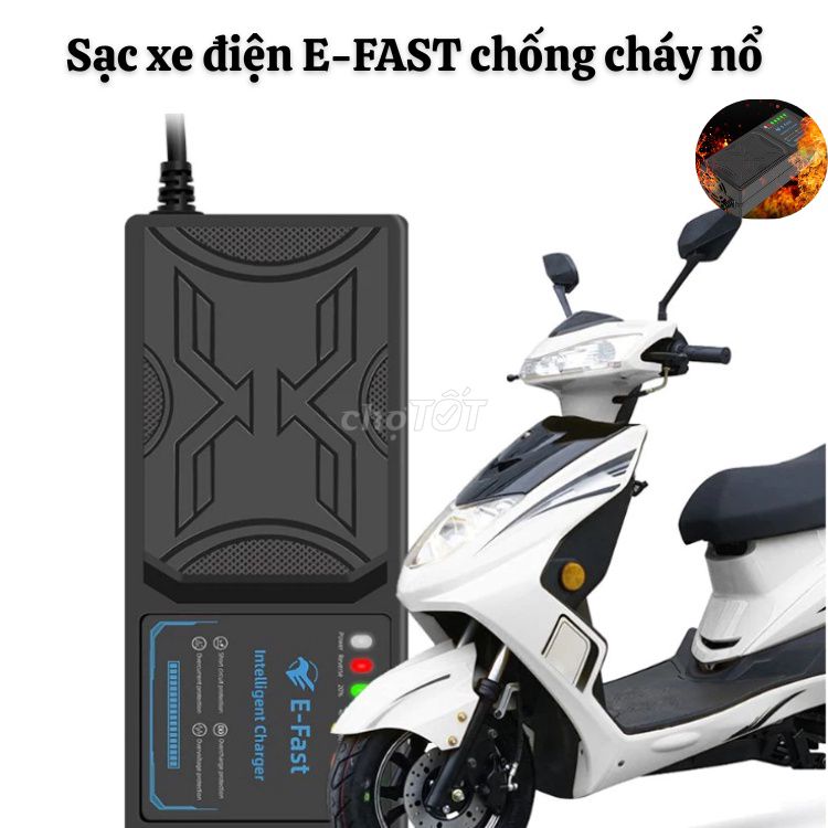 Sạc xe điện E-FAST 48V- 60V-20Ah chống phù bình. Dịch vụ nhà cửa khác tại Quận Cẩm Lệ Đà Nẵng được đăng bởi Đồ dùng nhập khẩu hình 1