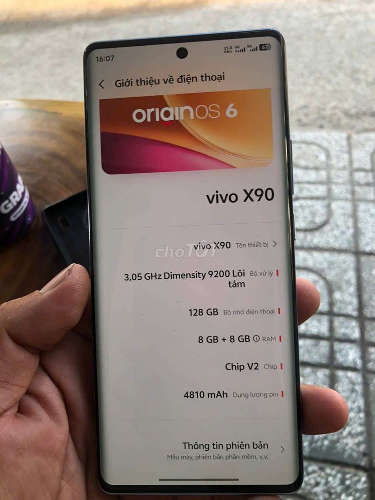 Vivo X90 128GB Xanh. Mua bán Điện thoại tại Quận 12 Tp Hồ Chí Minh được đăng bởi Huy hình 1