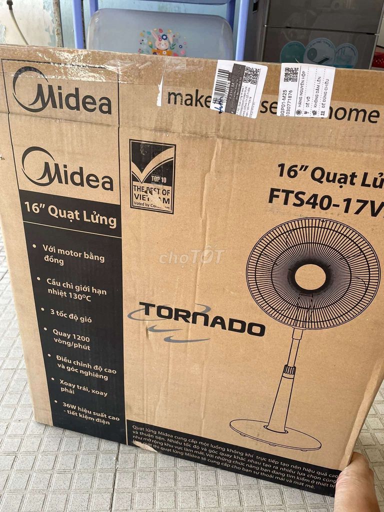 Quạt lửng Midea FTS40-17V 16 inch. Mua bán Quạt tại Thành phố Thủ Đức Tp Hồ Chí Minh được đăng bởi Bảo Lam hình 1