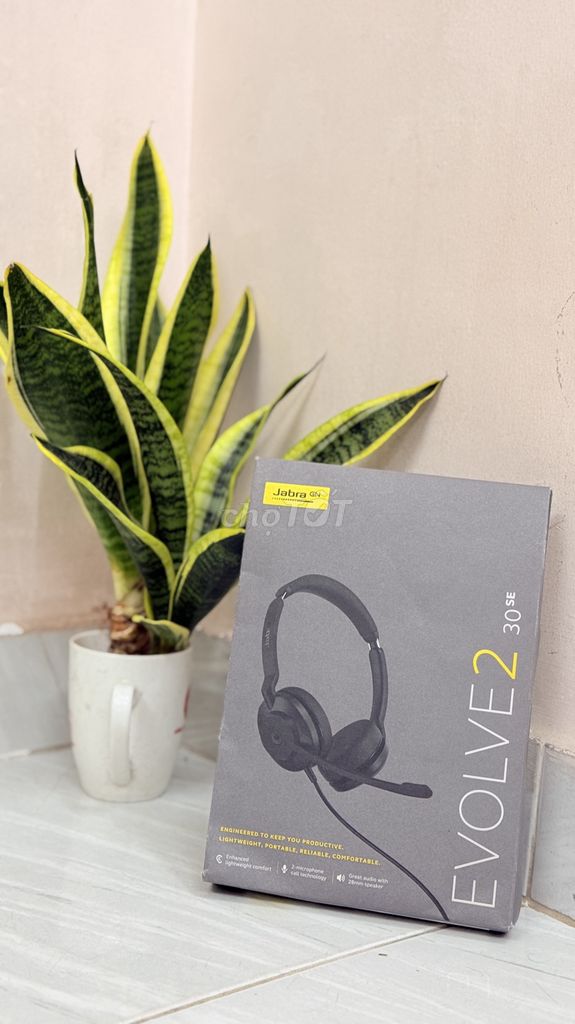 Tai nghe Jabra Evolve2 30 SE MS Đen. Mua bán Tivi, Âm thanh tại Quận 6 Tp Hồ Chí Minh được đăng bởi MrPLC hình 1