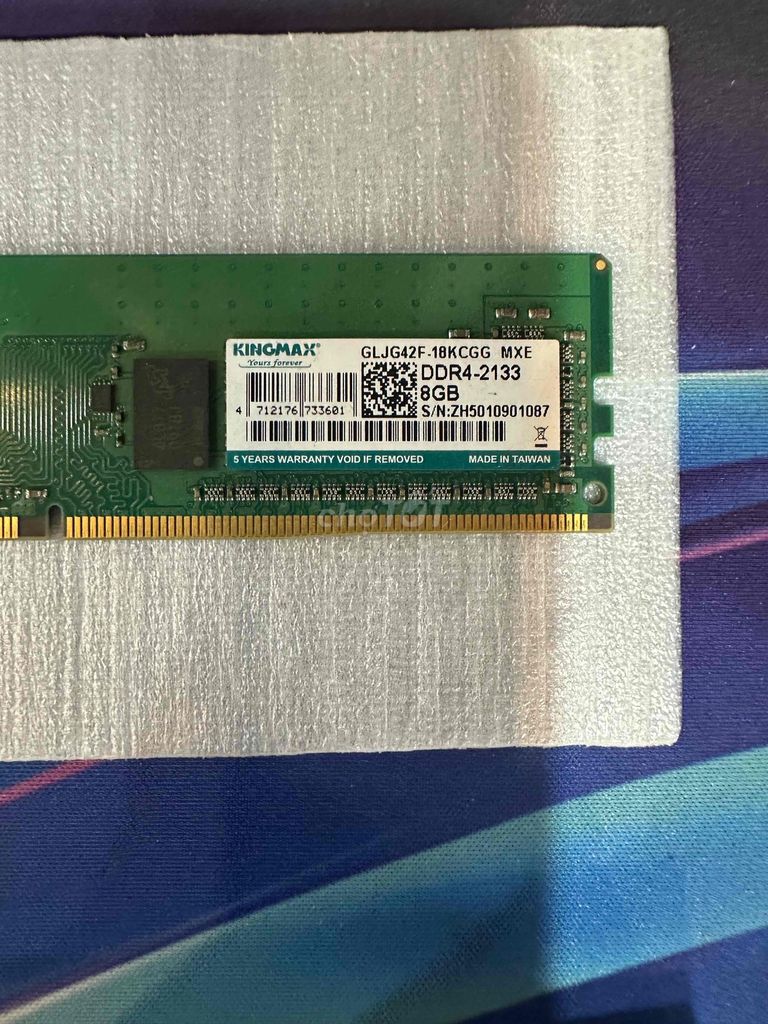 RAM Kingmax GLJG42F-18KCGG MXE. Mua bán Linh kiện (RAM, Card...) tại Thị xã Đông Triều Quảng Ninh được đăng bởi hung truong hình 1