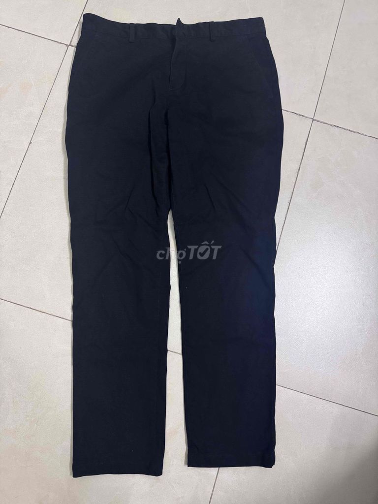 Quần tây nam Urban Đen Slim Fit 32. Mua bán Quần áo tại Huyện Gia Lâm Hà Nội được đăng bởi Hải Đăng hình 1