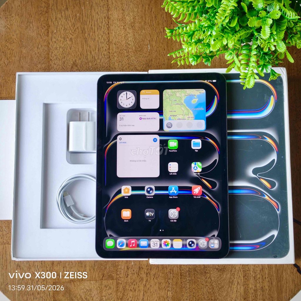 iPad Pro M4 11” 256GB Likenew Fullbox. Mua bán Máy tính bảng tại Quận Bình Thạnh Tp Hồ Chí Minh được đăng bởi Nguyễn Đức Huy hình 1
