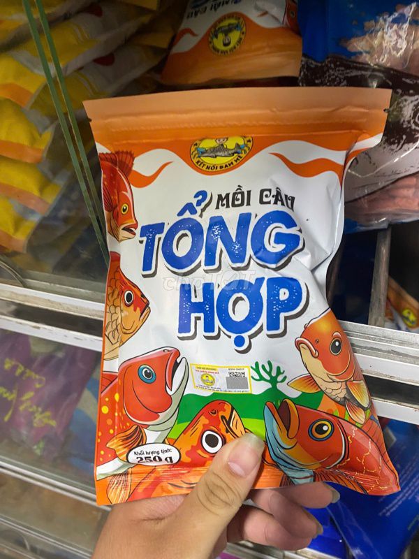 Mồi câu cá tổng hợp 250g. Mua bán Đồ thể thao, Dã ngoại tại Quận Long Biên Hà Nội được đăng bởi Nhật Nguyễn Minh hình 1
