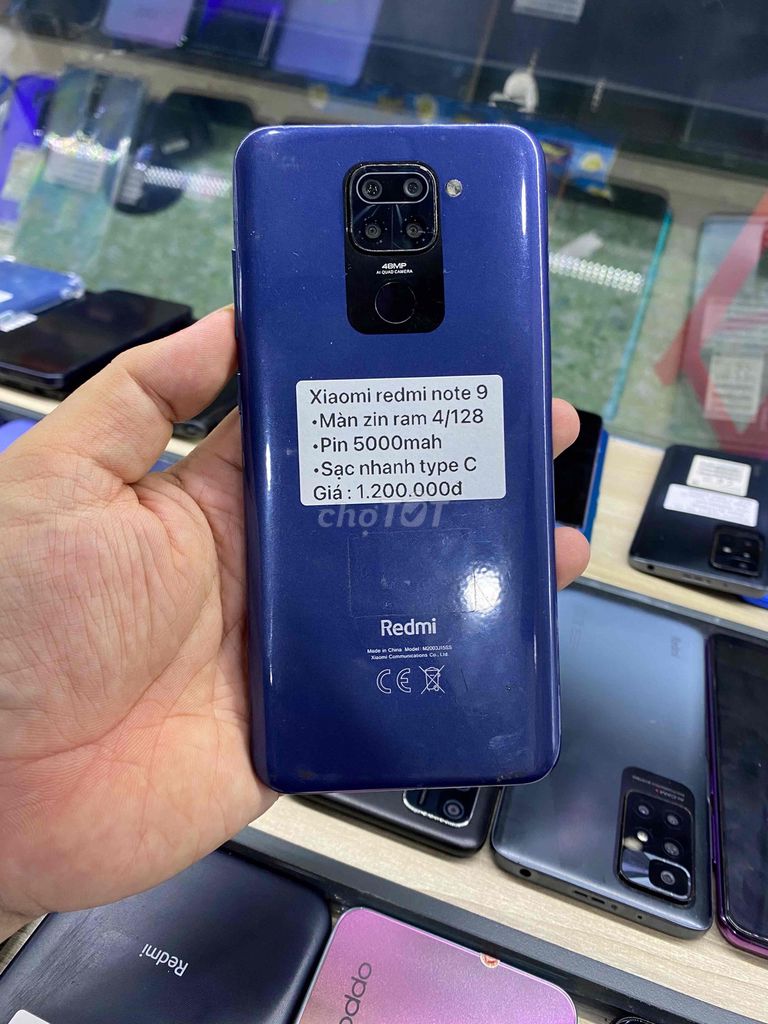 Xiaomi Redmi Note 9 128GB Xanh 4GB. Mua bán Điện thoại tại Thành phố Bến Tre Bến Tre được đăng bởi Điện thoại Bến Tre giá rẻ hình 1