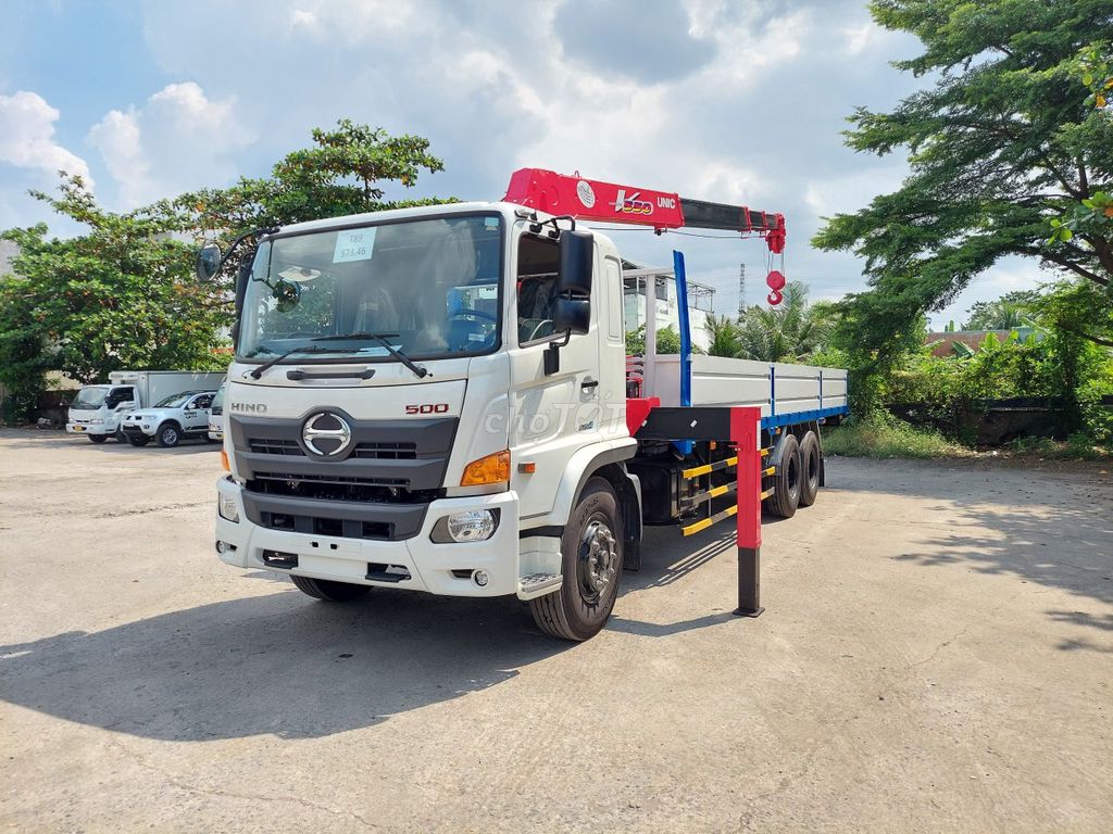 Bán Hino 3 chân 15 tấn, cẩu Unic 3 Tấn-5 tấn-8 Tấn. Mua bán Xe tải, xe ben tại Quận 12 Tp Hồ Chí Minh được đăng bởi Mr Thành hình 1