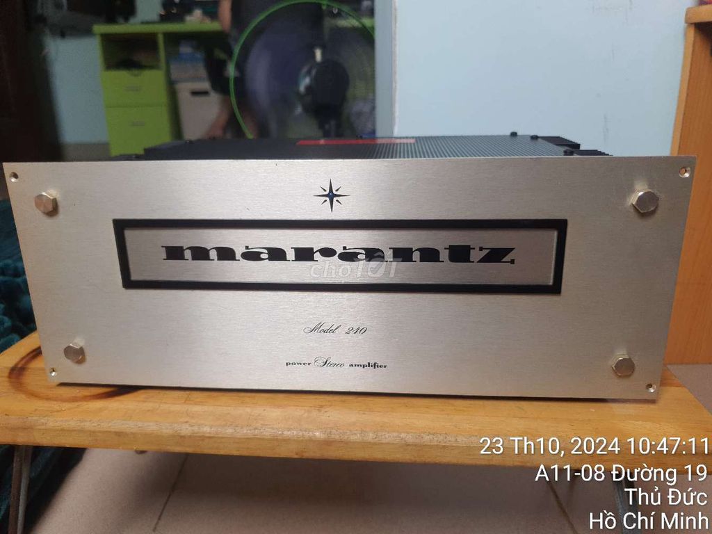 POW MARANTZ 240 USA. Mua bán Tivi, Âm thanh tại Thành phố Thủ Đức Tp Hồ Chí Minh được đăng bởi  Anh Tuấn audio hình 1