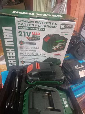 COMBO Pin 15cell + sạc Greekman. Mua bán Đồ chuyên dụng, Giống nuôi trồng tại Thị xã Hương Trà Thừa Thiên Huế được đăng bởi NGUYỄN HIỀN