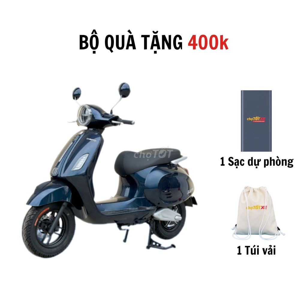 Xe Máy Điện Dibao Tesla Chic Q (Đèn Tròn)