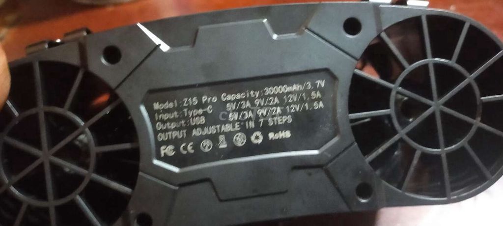 Quạt đeo cổ Z15 Pro Đen. Mua bán Quạt tại Huyện Phú Riềng Bình Phước được đăng bởi Trần Thanh hình 1