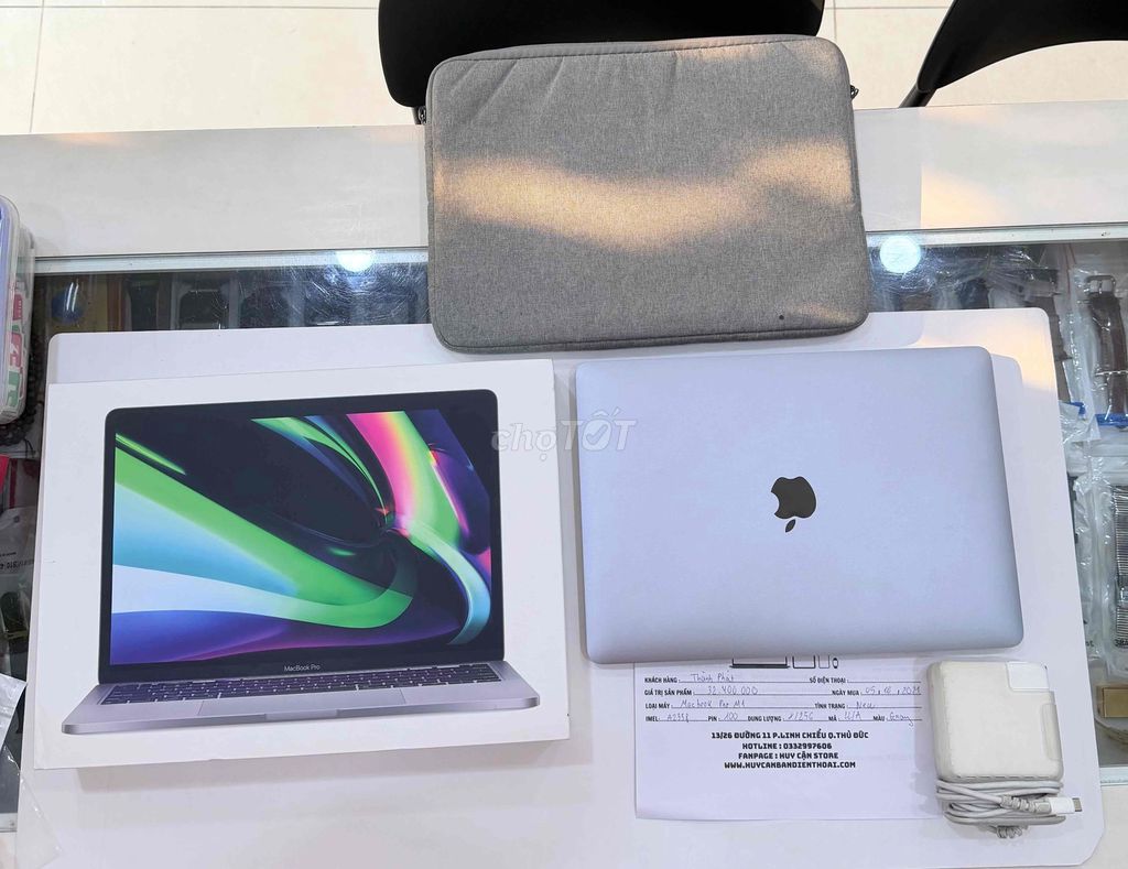 Apple MacBook Pro M1 13.3 inch 8GB/256GB Fullbox. Mua bán Laptop tại Quận Bình Thạnh Tp Hồ Chí Minh được đăng bởi Đức Phong hình 1