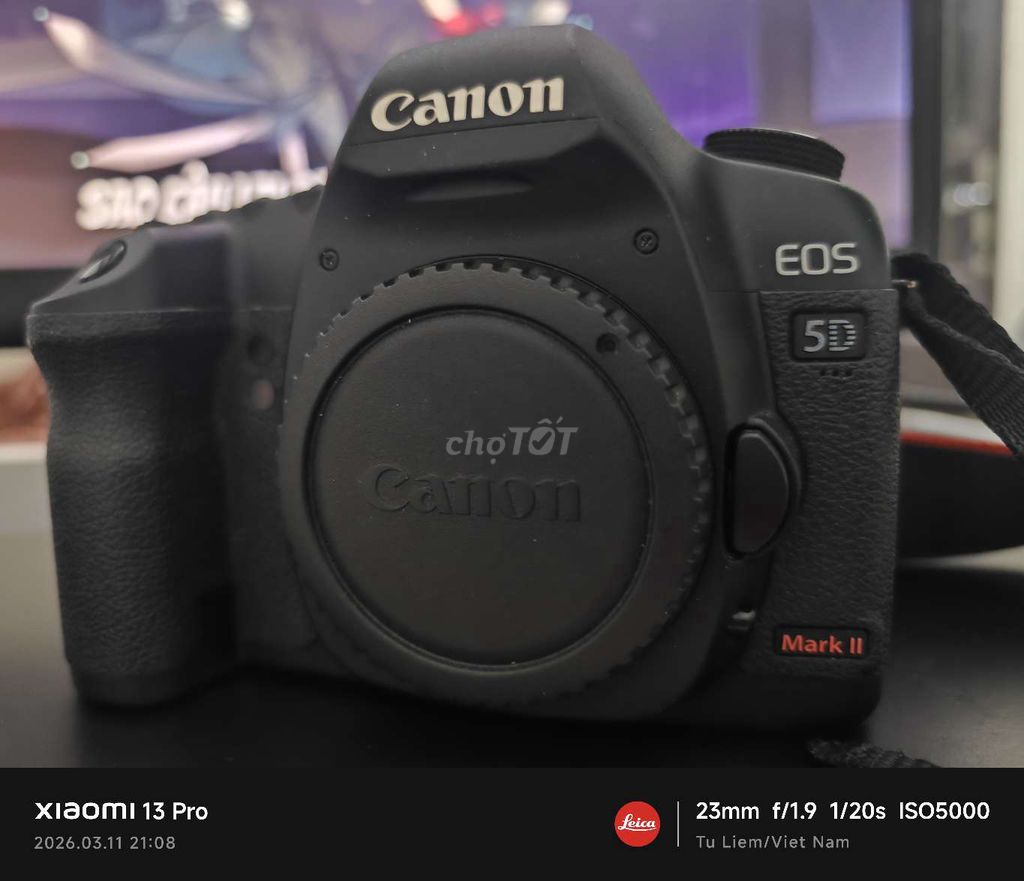 Máy ảnh Canon EOS 5D Mark II Mới kèm lens. Mua bán Máy ảnh, Máy quay tại Quận Bắc Từ Liêm Hà Nội được đăng bởi Nguyễn Minh hình 1