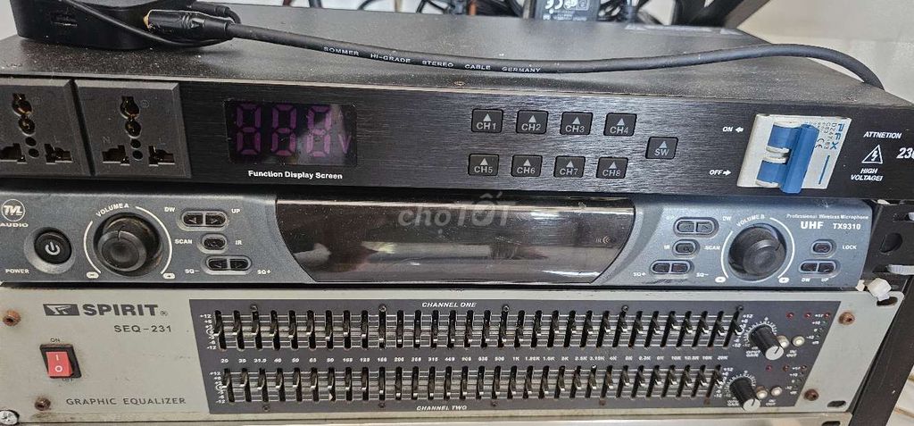 Micro không dây TVL TX9310 Xám. Mua bán Tivi, Âm thanh tại Huyện Hàm Thuận Nam Bình Thuận được đăng bởi Hiếu Võ hình 1