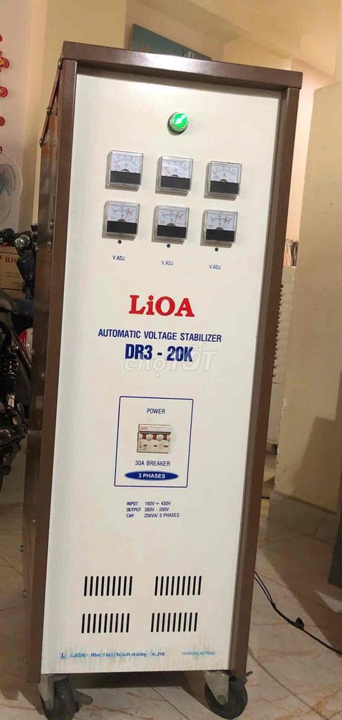 Ổn áp Lioa DR3-20K 20KVA/3 pha dây đồng 100% -Bh12. Mua bán Đồ chuyên dụng, Giống nuôi trồng tại Quận 12 Tp Hồ Chí Minh được đăng bởi phuc huyen  hình 1