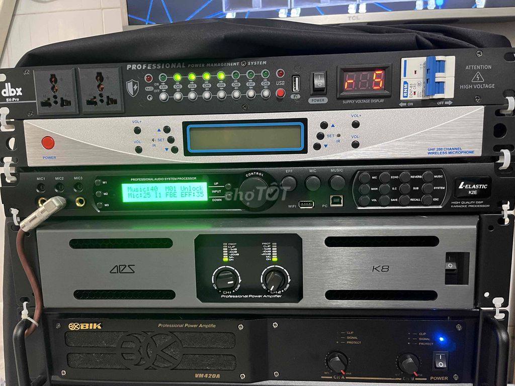 Main công suất BIK VM420A Đen. Mua bán Tivi, Âm thanh tại Huyện Thủ Thừa Long An được đăng bởi tâm hình 1