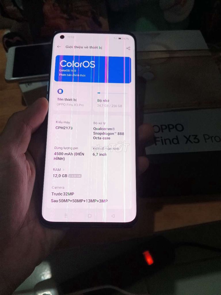 OPPO Find X3 Pro 256GB Xanh. Mua bán Điện thoại tại Huyện Hóc Môn Tp Hồ Chí Minh được đăng bởi Vương Lâm hình 1