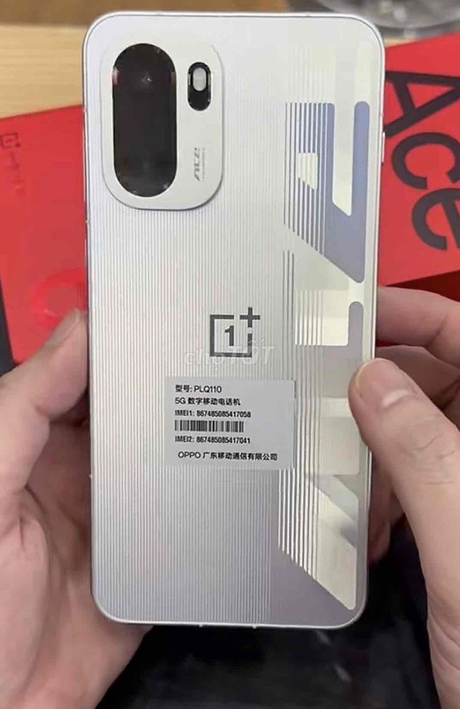 OnePlus Ace 6 Bạc Như mới. Mua bán Điện thoại tại Quận 8 Tp Hồ Chí Minh được đăng bởi Làm lại từ đầu hình 1