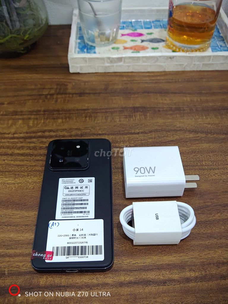 Xiaomi Mi 14 12/256 Đen sạc 90w có ship COD. Mua bán Điện thoại tại Quận Ba Đình Hà Nội được đăng bởi Android Top hình 1