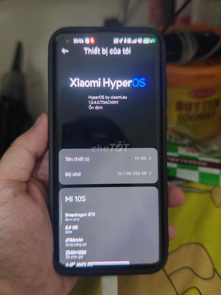 Xiaomi Mi 10S 8GB/256GB Snapdragon 870. Mua bán Điện thoại tại Quận Gò Vấp Tp Hồ Chí Minh được đăng bởi Hội Đồ Điện Tử hình 1