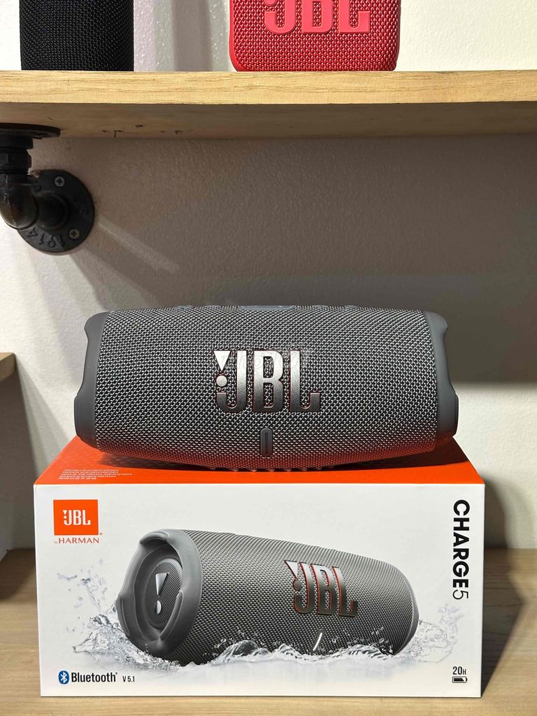 Loa Bluetooth JBL Charge 5 Xám. Mua bán Tivi, Âm thanh tại Quận Hoàng Mai Hà Nội được đăng bởi Nghiệp Nguyễn hình 1